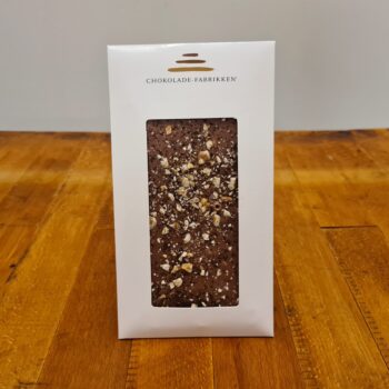 Lys chokolade med valnød og mocca