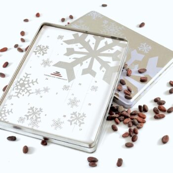 Julekalender med fyldt chokolade