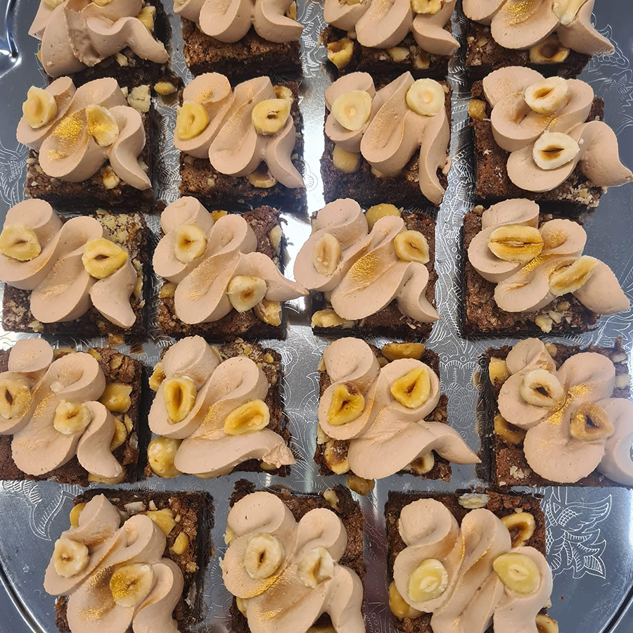 Desserter og Specialkager, bryllupskager og lign.