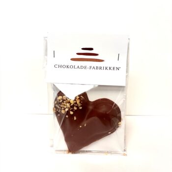 Lille Marcipan og nougat hjerte